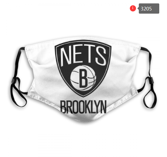 NBA Brooklyn Nets #4 Dust mask with filter